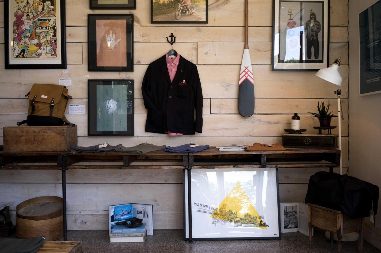 The shop that only sells things made within 50 miles