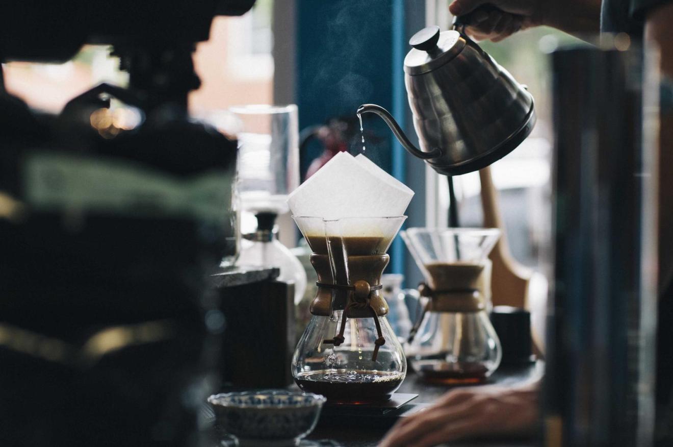 The Harbor Street roasters’ cold brew, made at home